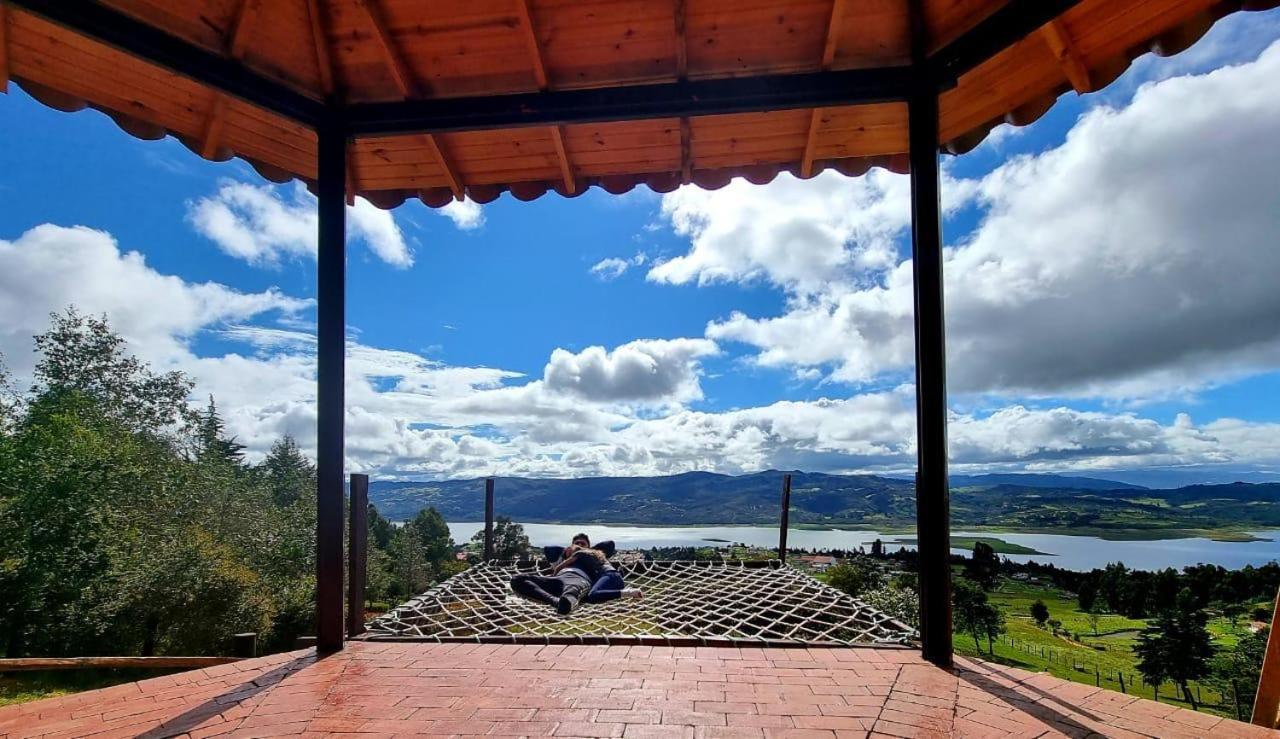 Glamping Sede Campestre Mirador De Pueblo Viejo Hotel Guatavita Luaran gambar