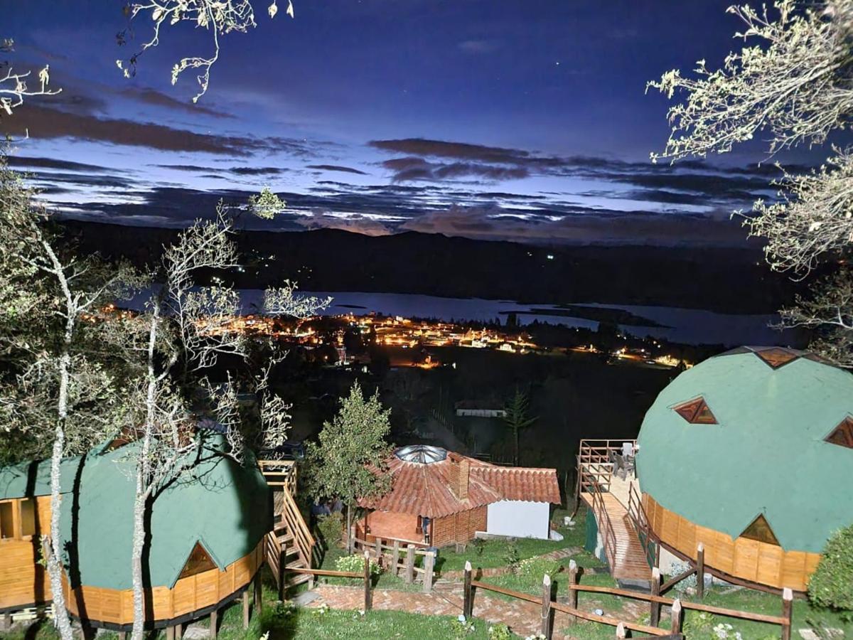 Glamping Sede Campestre Mirador De Pueblo Viejo Hotel Guatavita Luaran gambar