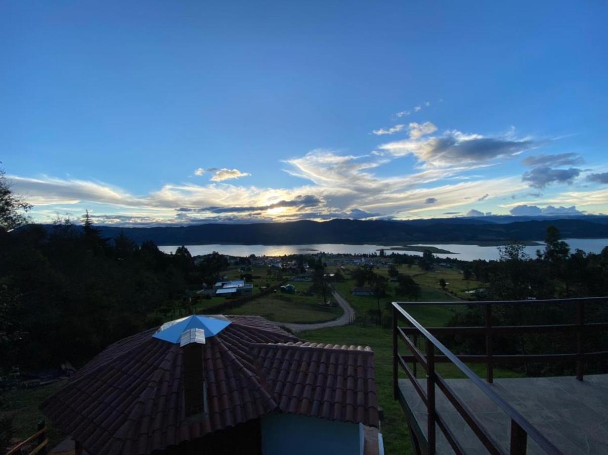 Glamping Sede Campestre Mirador De Pueblo Viejo Hotel Guatavita Luaran gambar