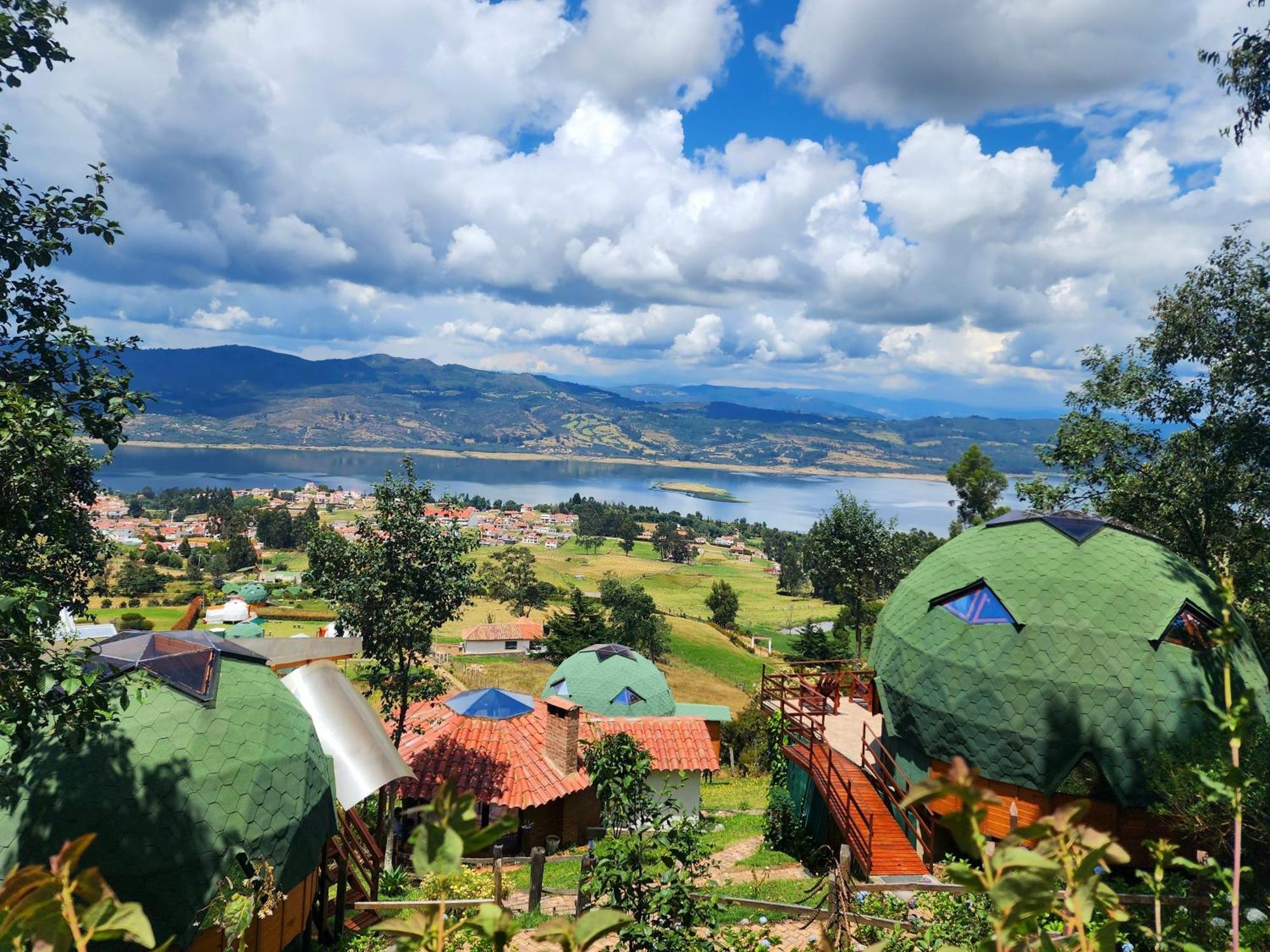 Glamping Sede Campestre Mirador De Pueblo Viejo Hotel Guatavita Luaran gambar